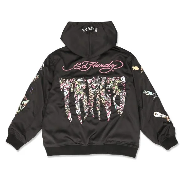 Ed Hardy X TRAVS REVERSIBLE SOUVENIR JACKET - SHOWCASE
