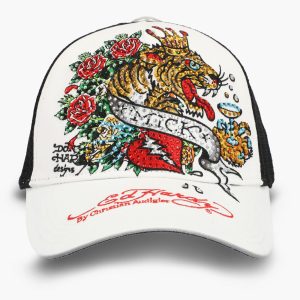 ED HARDY CROWN R-STONE CAP