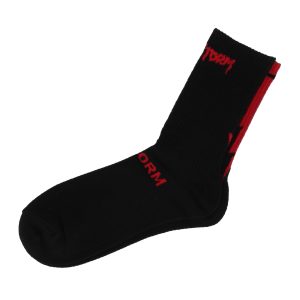SOCKS #BLACKxRED