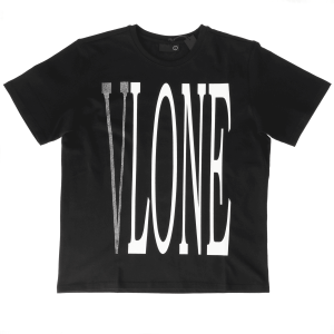CLASSIC LOGO SS TEE BLACK/RHINESTON